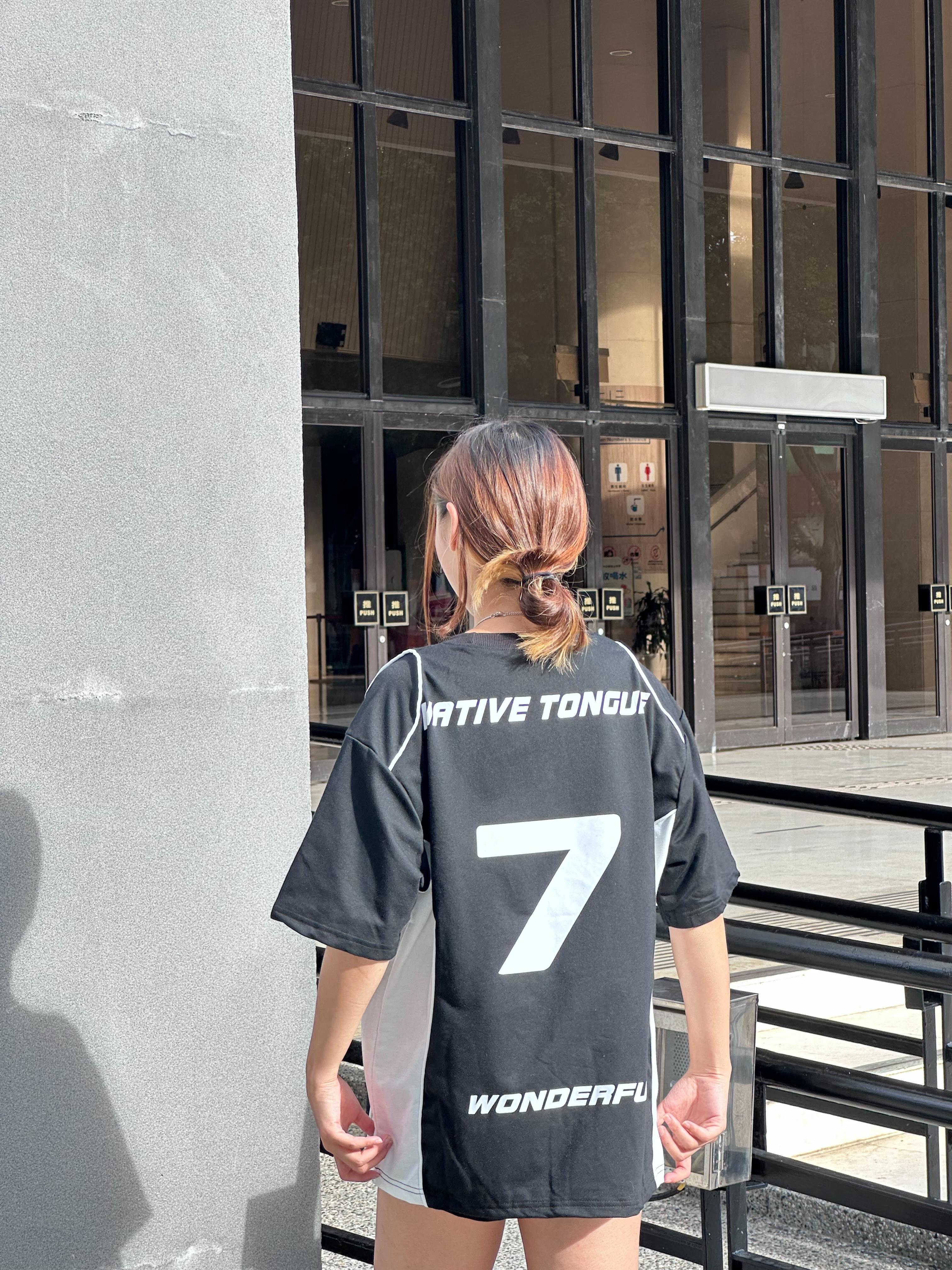 【現貨】NATIVE TONGUE賽車風7號短T