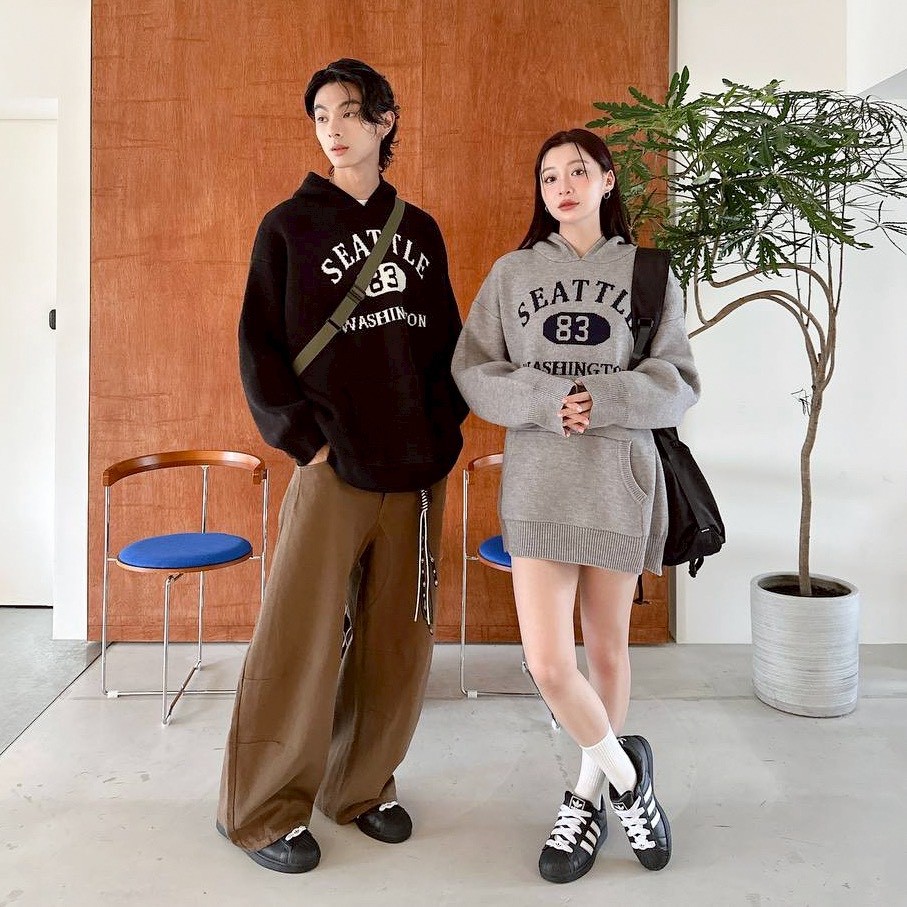 【現貨】SEATTLE 93美式連帽針織帽T