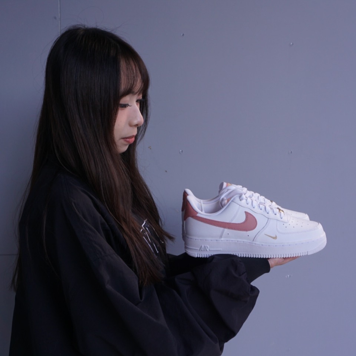 【現貨】Nike AF1 "Rust Pink" 白粉小金勾｜CZ0270-103