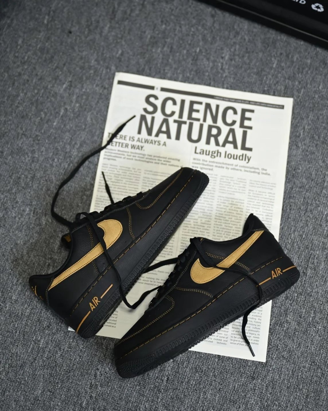 【預購】Nike Air Force 1 Low 黑金｜HQ2037-003