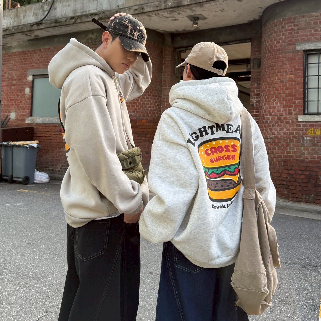 【現貨】CROSS BURGER印花帽T