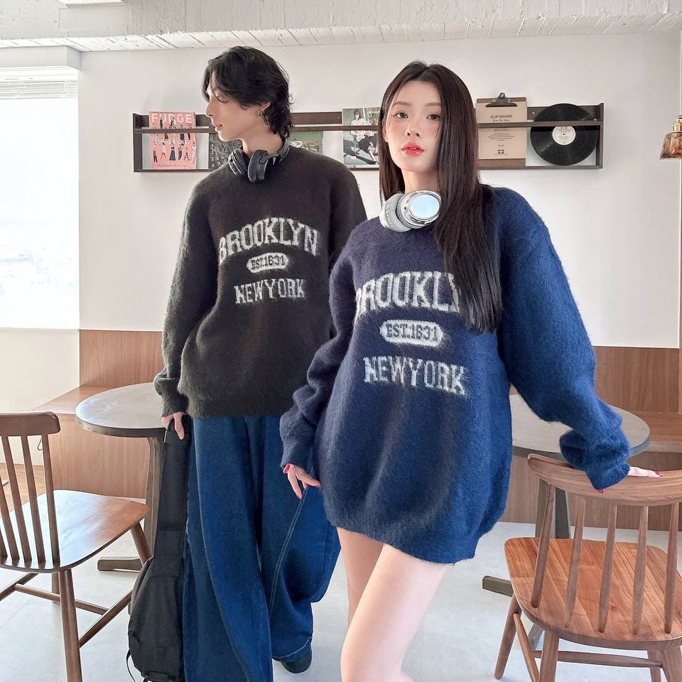 【現貨】BROOKLYN圓領毛衣