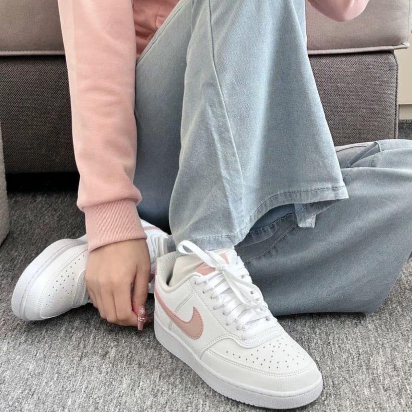 【限時折扣】NIKE W COURT VISION LO NN 女款 乾燥玫瑰｜DH3158-102