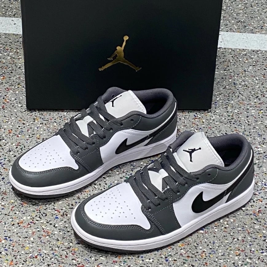 【現貨】Nike AJ1 Low 鐵灰｜553558-152