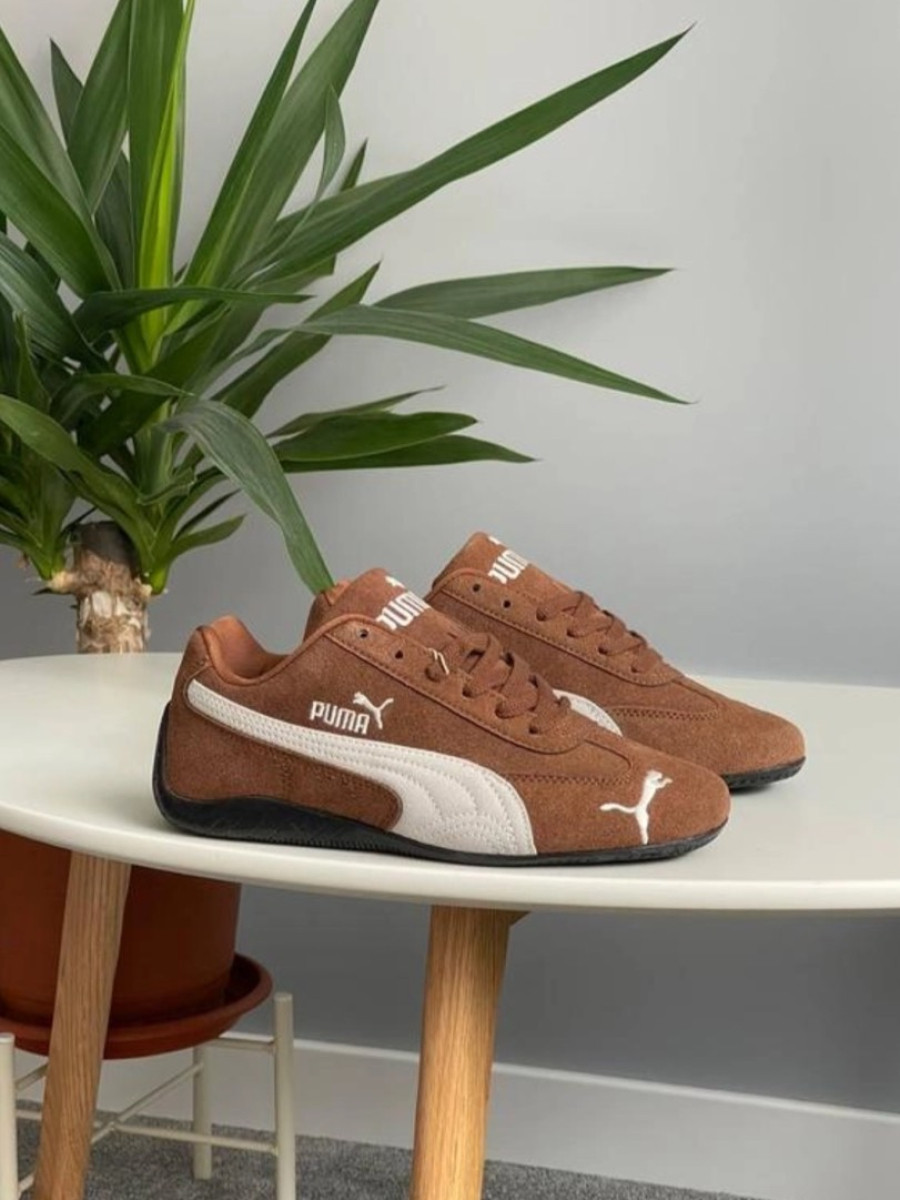 【熱門爆款!現貨】PUMA SPEEDCAT OG 復古棕 淺棕 賽車鞋 復古 Rosé 朴彩英代言同款 男女鞋｜398846-31