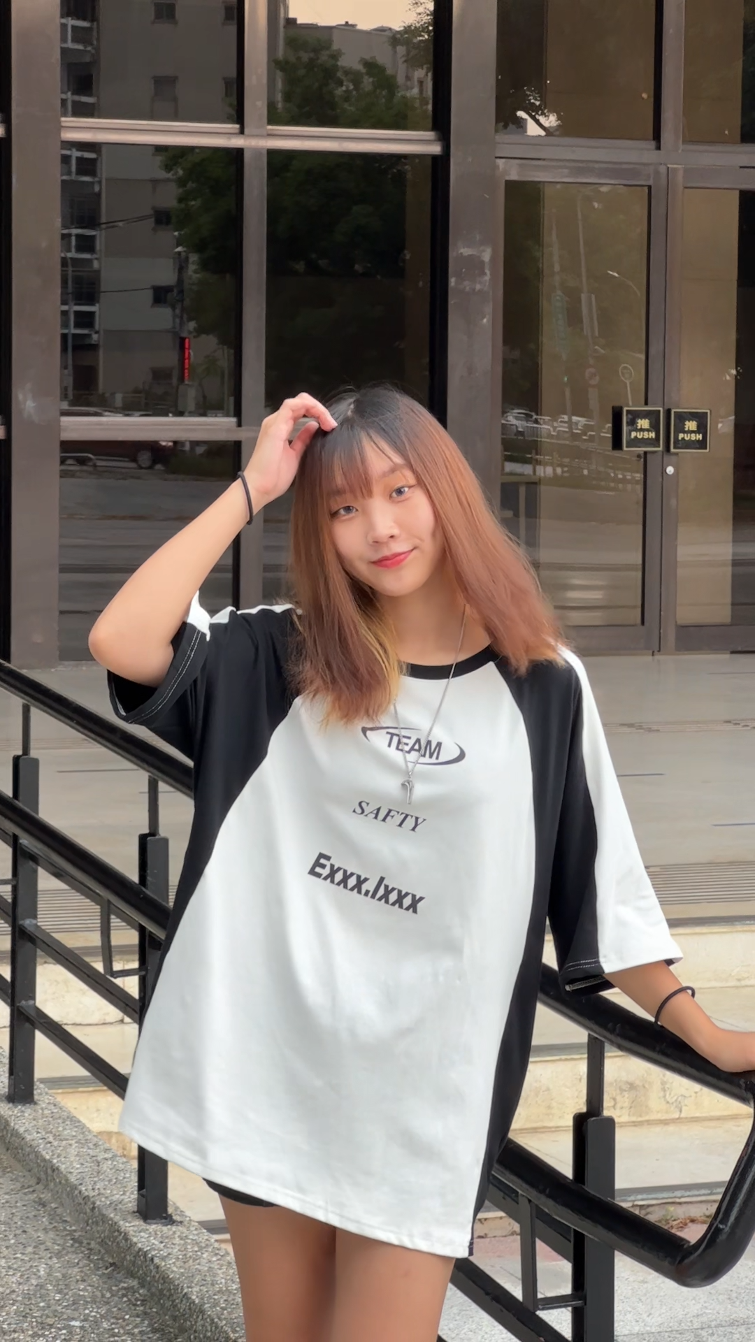 【現貨】美式撞色賽車風短T