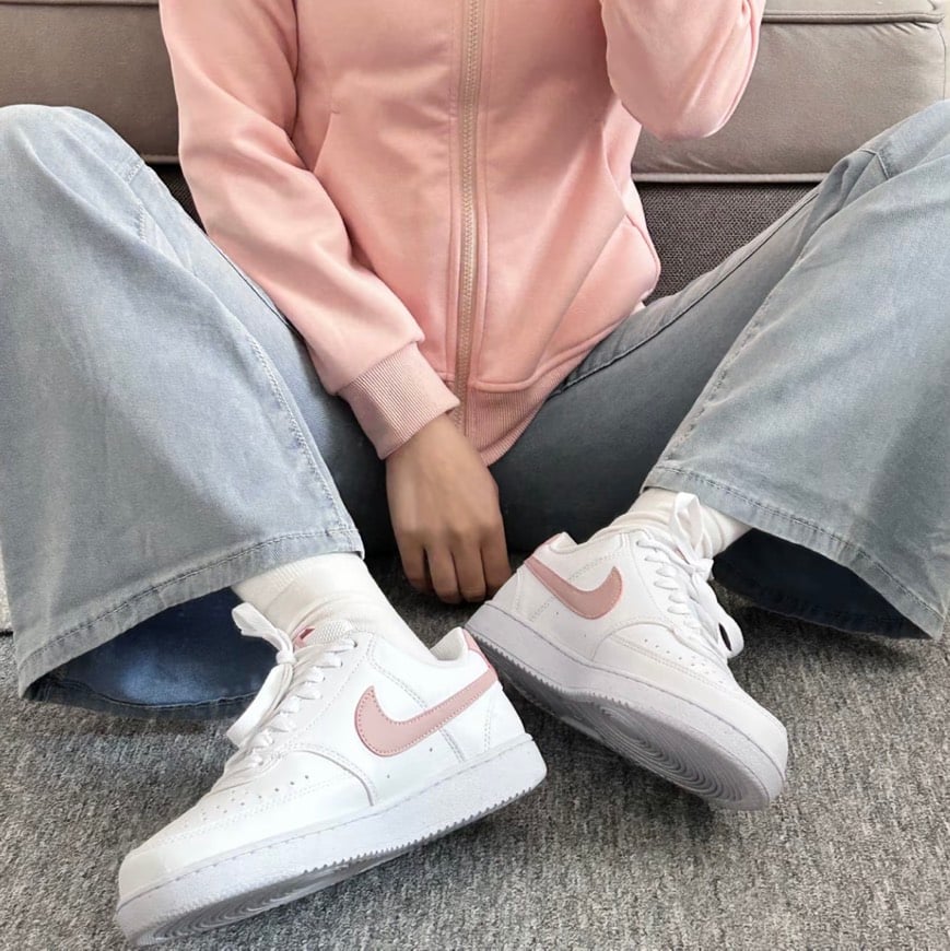 【限時折扣】NIKE W COURT VISION LO NN 女款 乾燥玫瑰｜DH3158-102