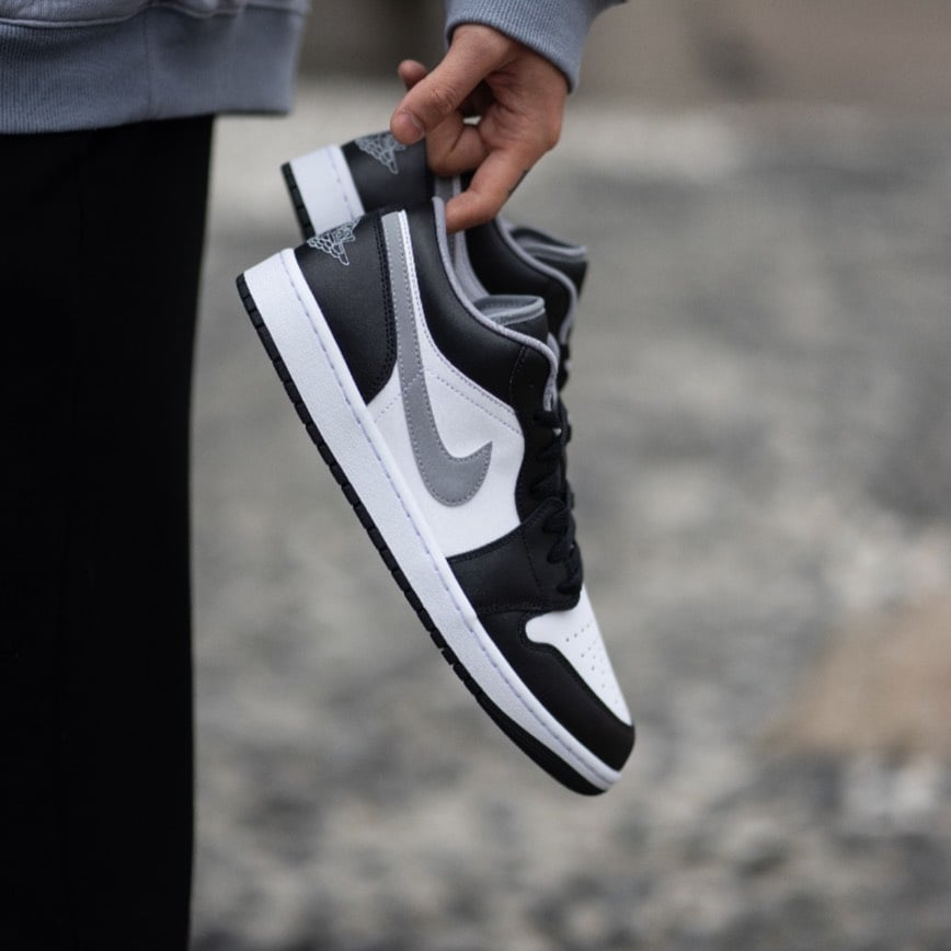 【低調高顏值💥】Air Jordan 1 Low SHADOW 小影子 黑白灰勾｜553558-040