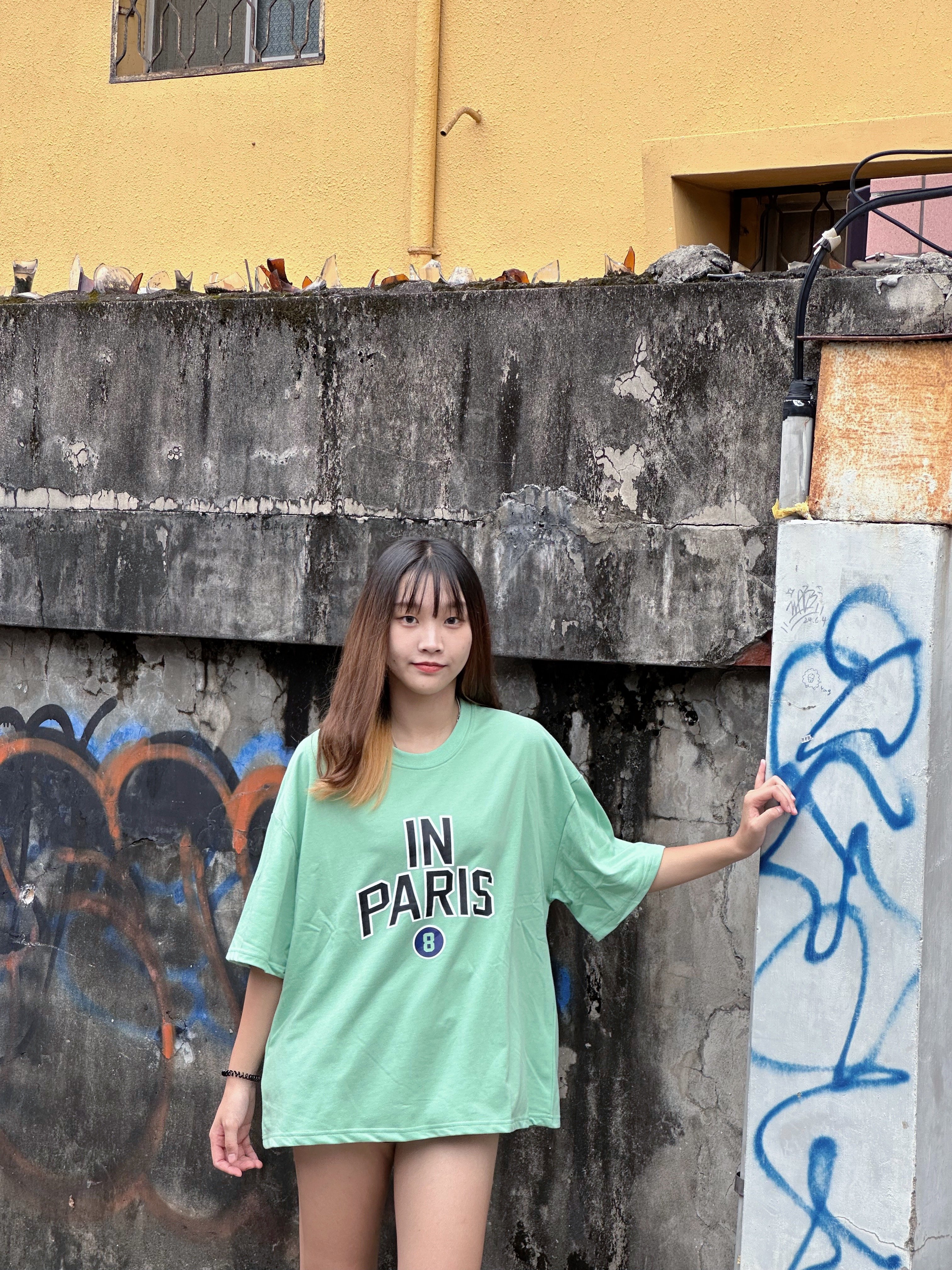 【現貨】IN PARIS大字短T