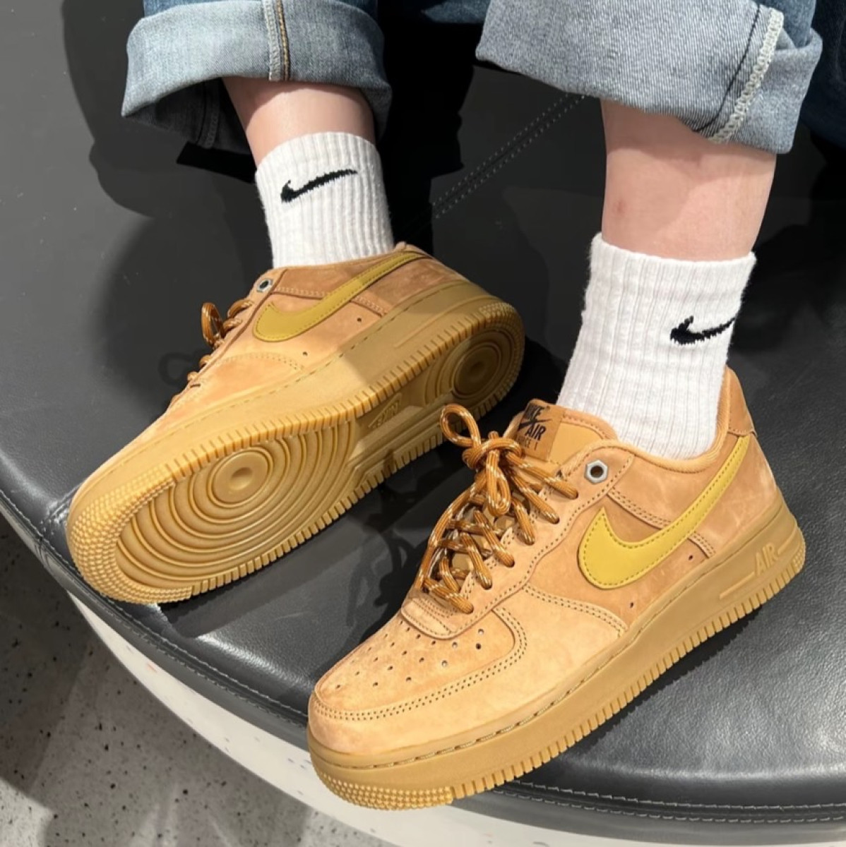 【快速出貨】 Nike Air Force 1 Low "Wheat" 小麥色 大地色｜CJ9179-200