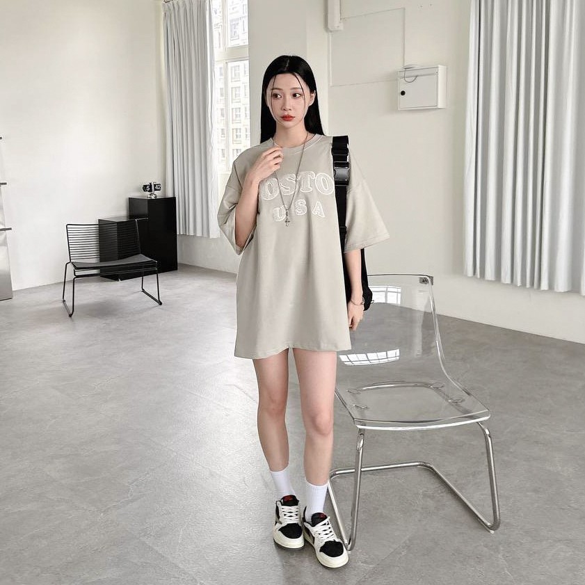 【現貨】BOSTON毛巾繡短T