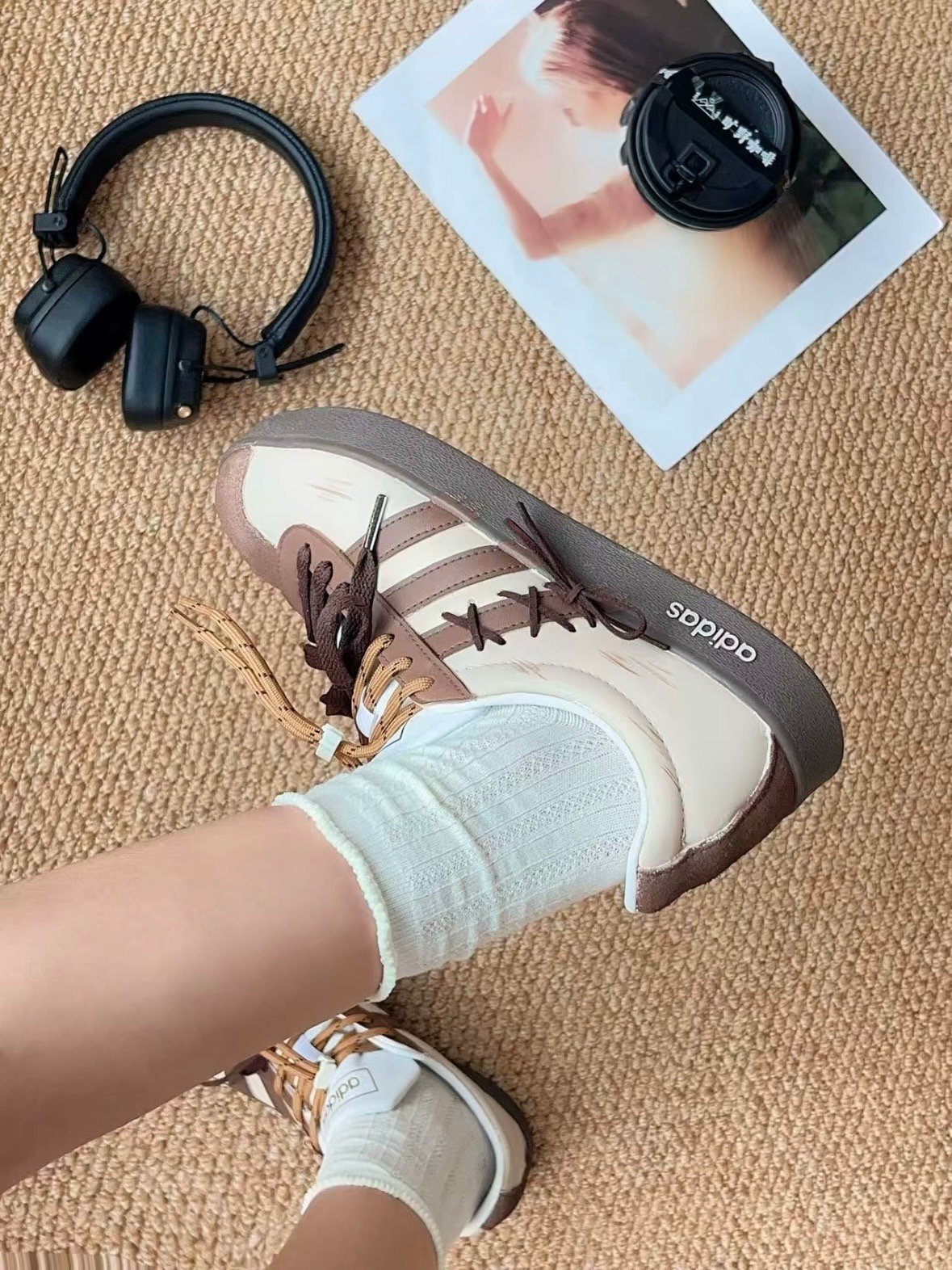 【訂製款】adidas Court 巧克力奶昔