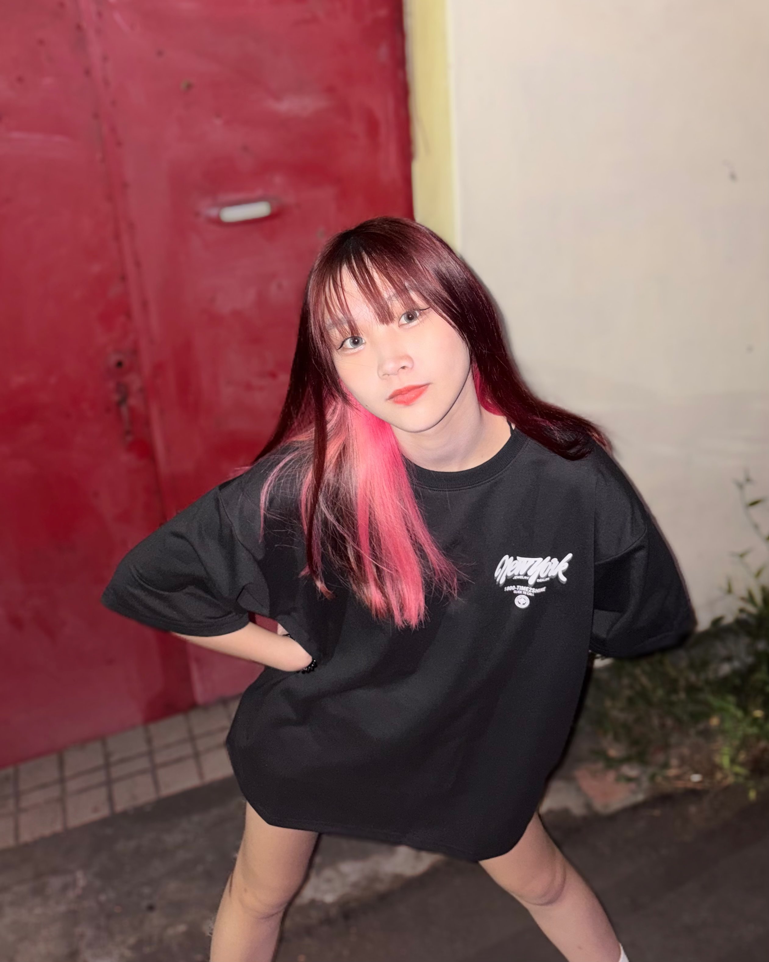 【現貨】newyork 立體陰影短T