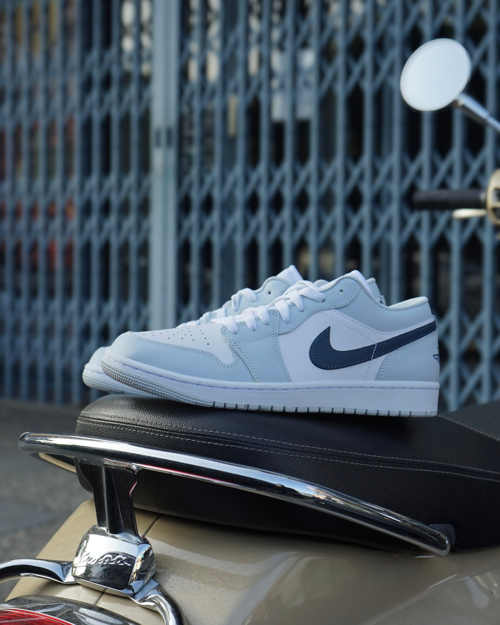 【高冷配色🧊】AIR JORDAN LOW 1 冰晶藍 男款｜553558-400