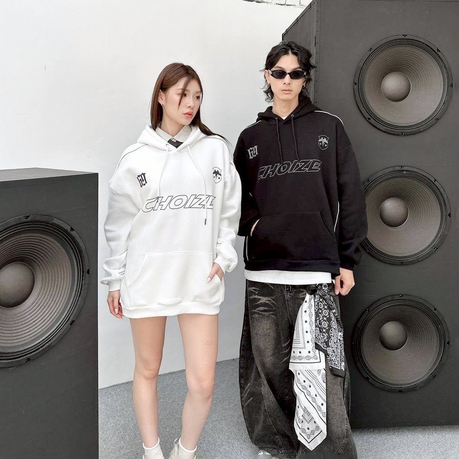 【現貨】CHOIZE 簍空字印花帽T