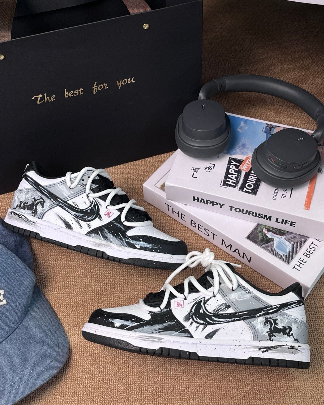 【訂製款】Nike Dunk Low 暗馳黑馬