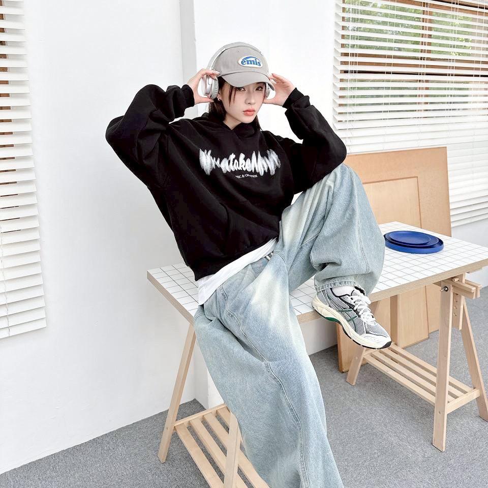 【現貨】DYNAMIC&CREATION動態模糊印花帽T