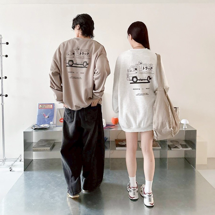 【現貨】TRUCK日本皮卡印花大學T