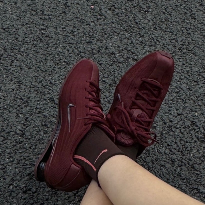 【質感單品】Nike Shox Z 酒紅 彈簧鞋 復古運動鞋 女款｜HQ7540-600