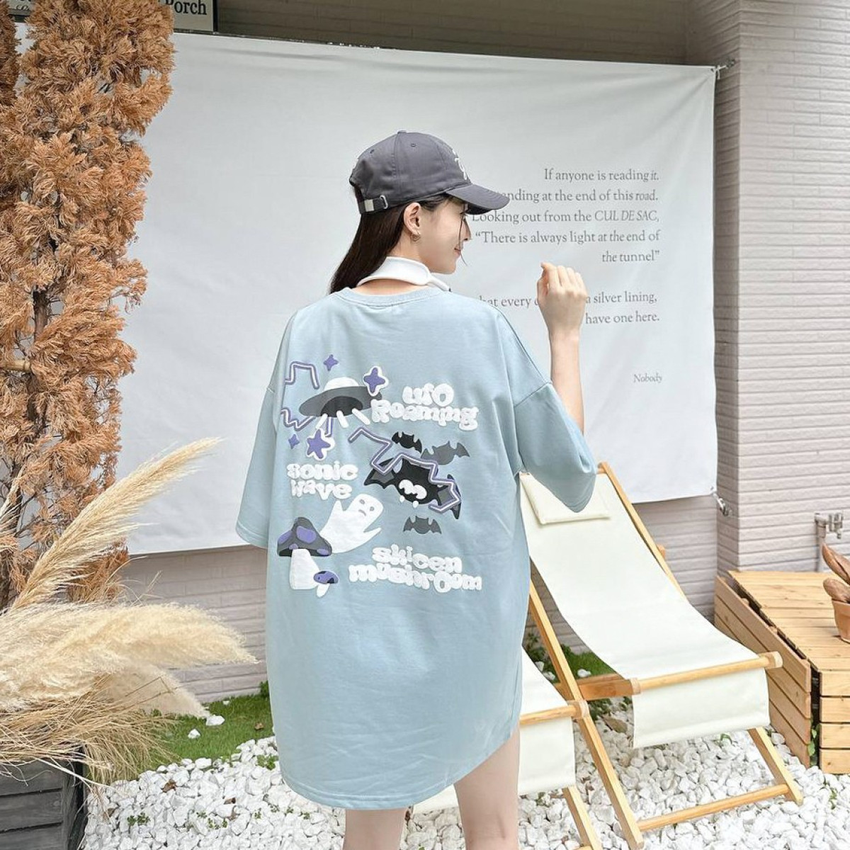 【現貨】發泡幽靈短T