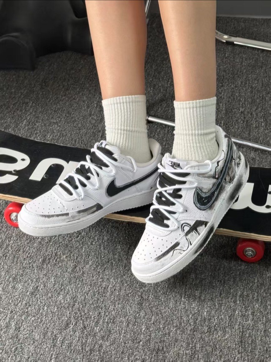 【訂製款】Nike Court Vision Low 墨幻戰影