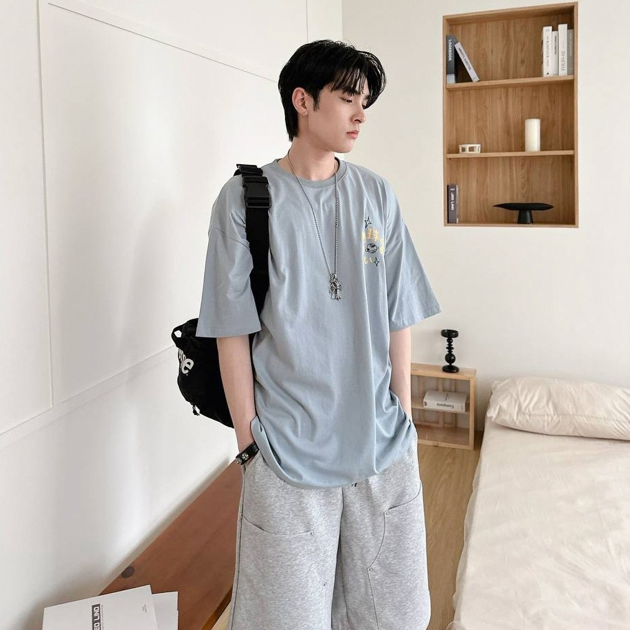 【現貨】地球與貓咪日文短T