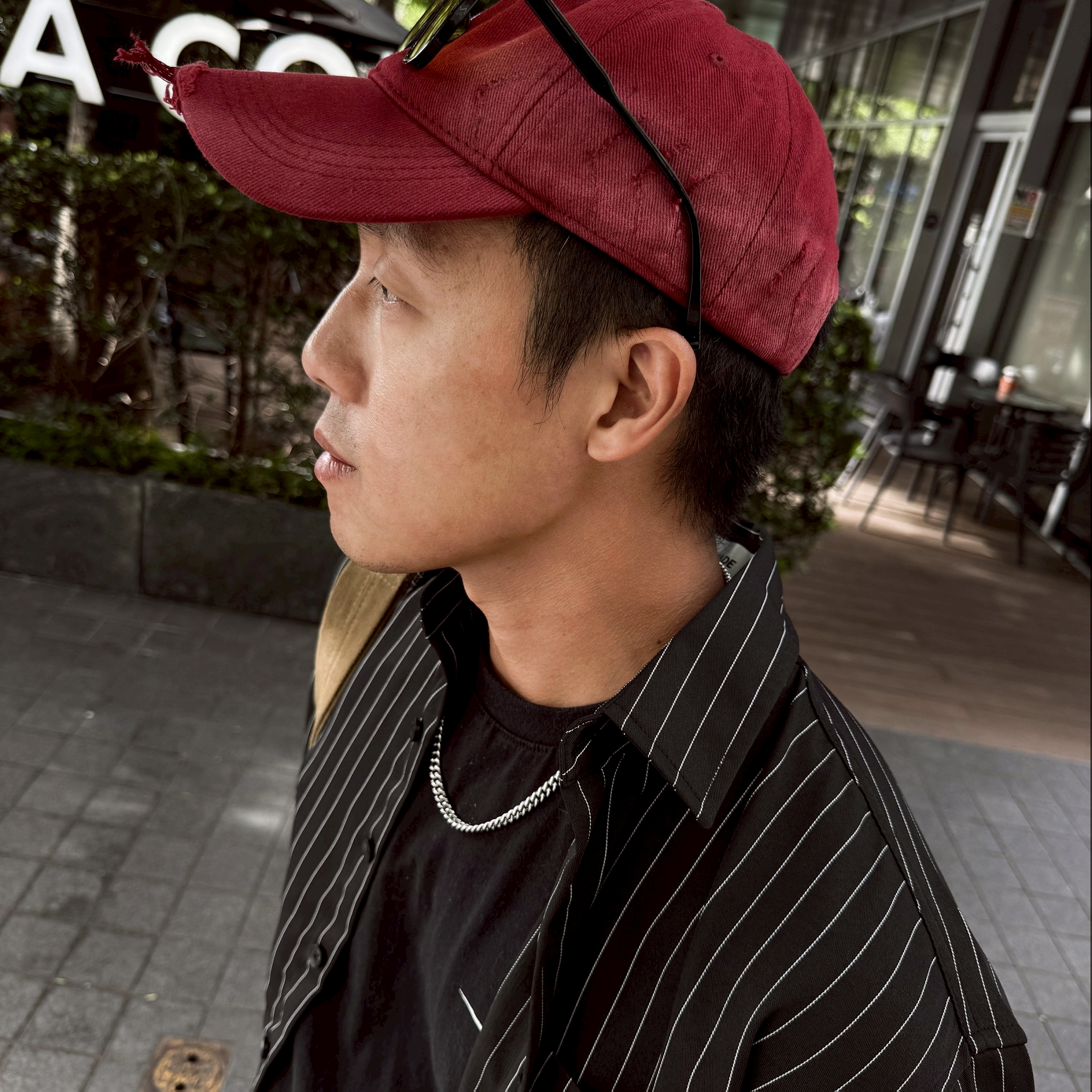 【簡約穿搭必備配件】鈦鋼金屬銀色項鍊