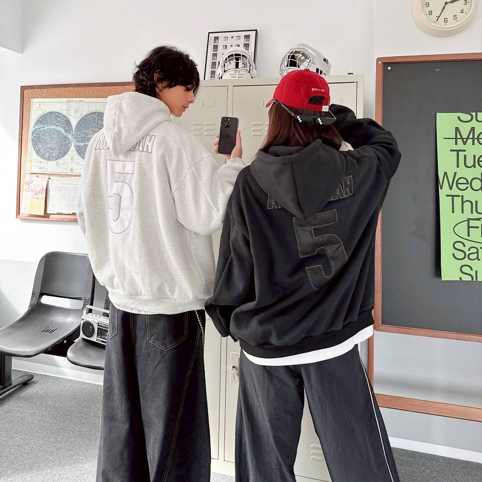 【爆款來襲!!!】AUROCEAN 5 領扣帽T