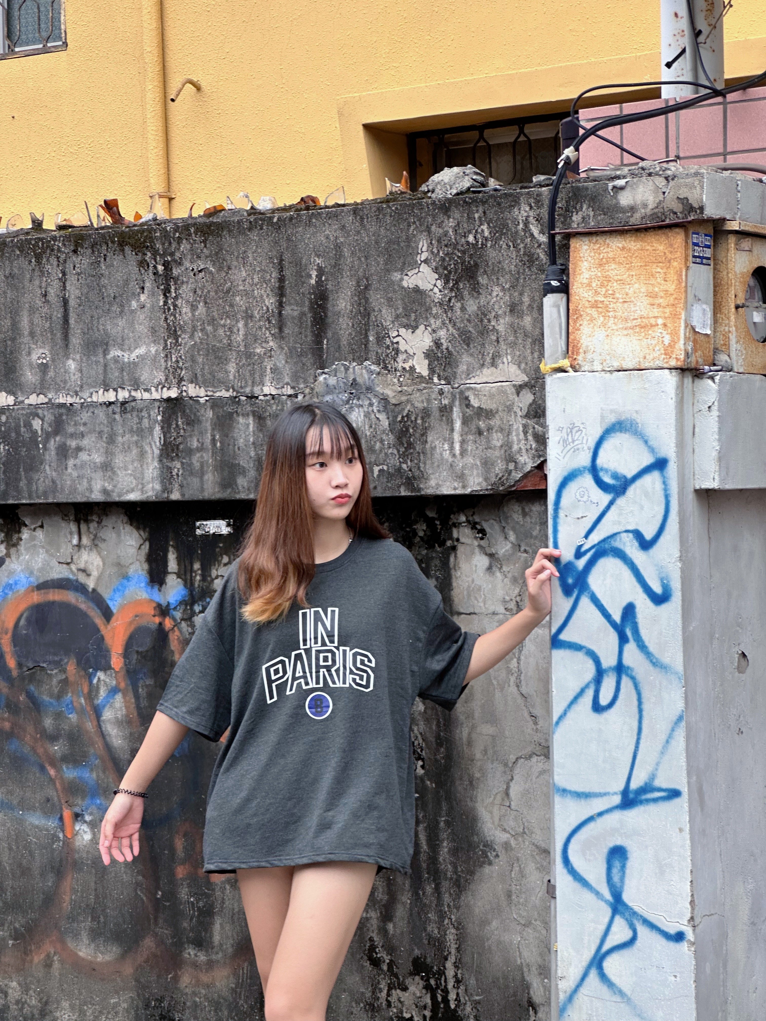 【現貨】IN PARIS大字短T