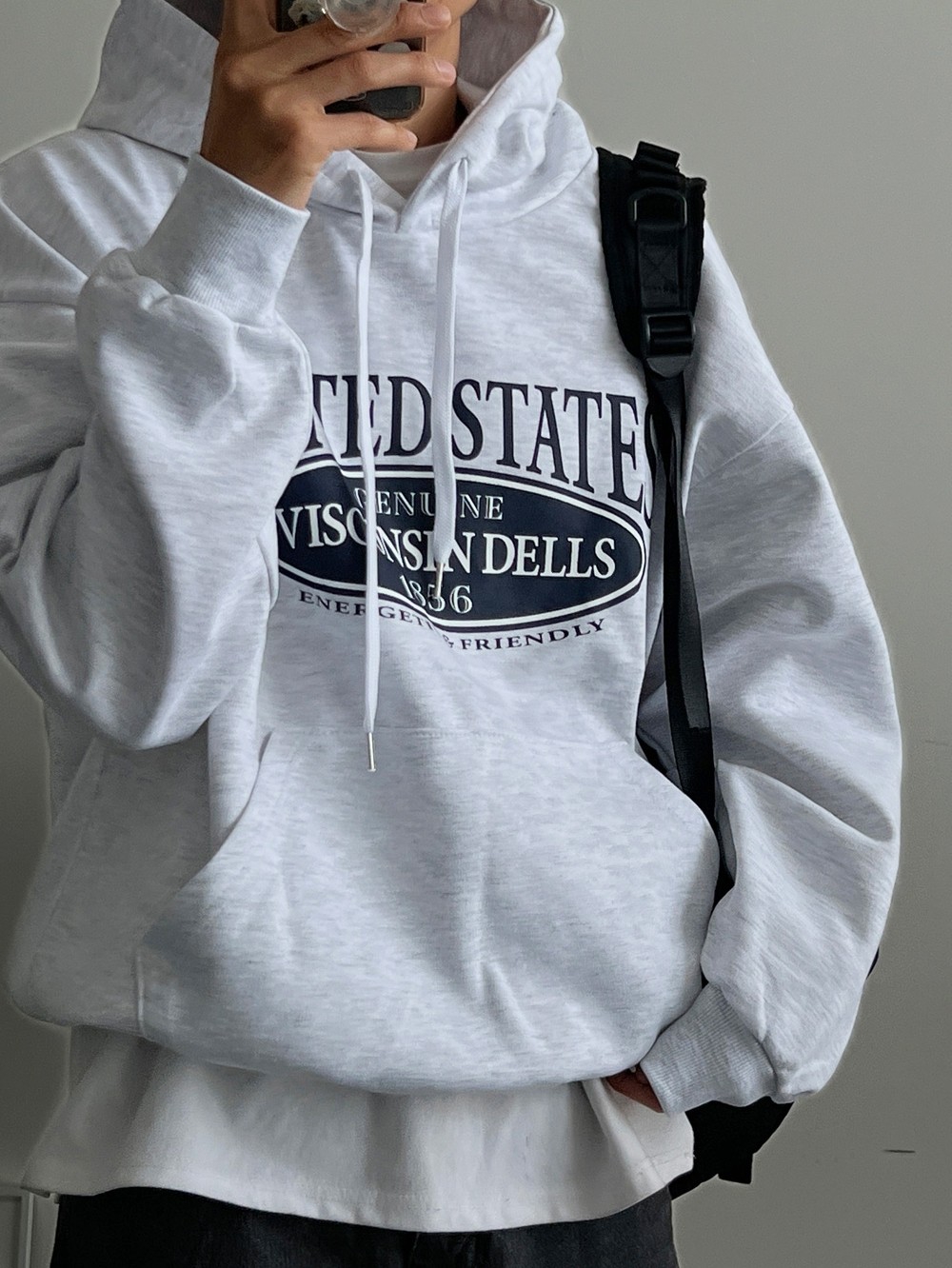 【現貨】圓標VISCO印花牛奶絨帽T