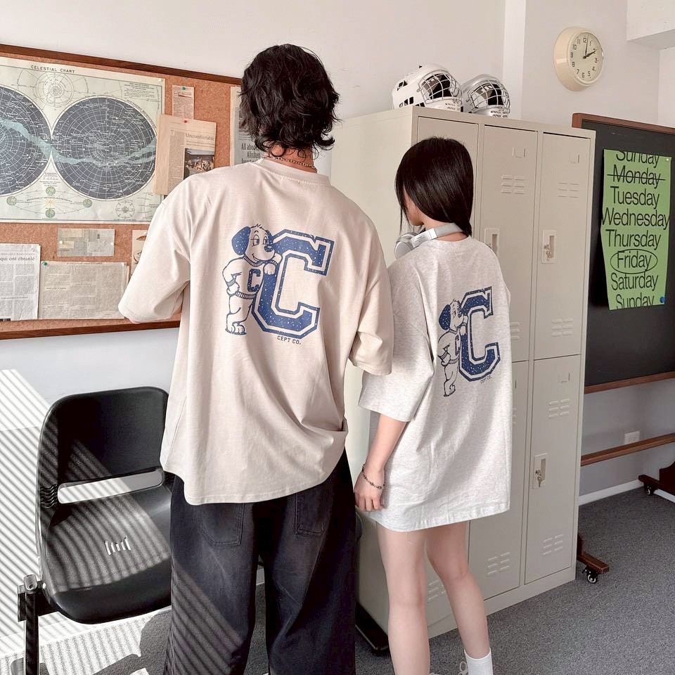 【現貨】CEPT CO.狗狗字母C印花短T