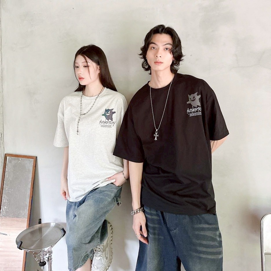 【現貨】AuTHENTICITY胖胖鬼反光炫彩短T