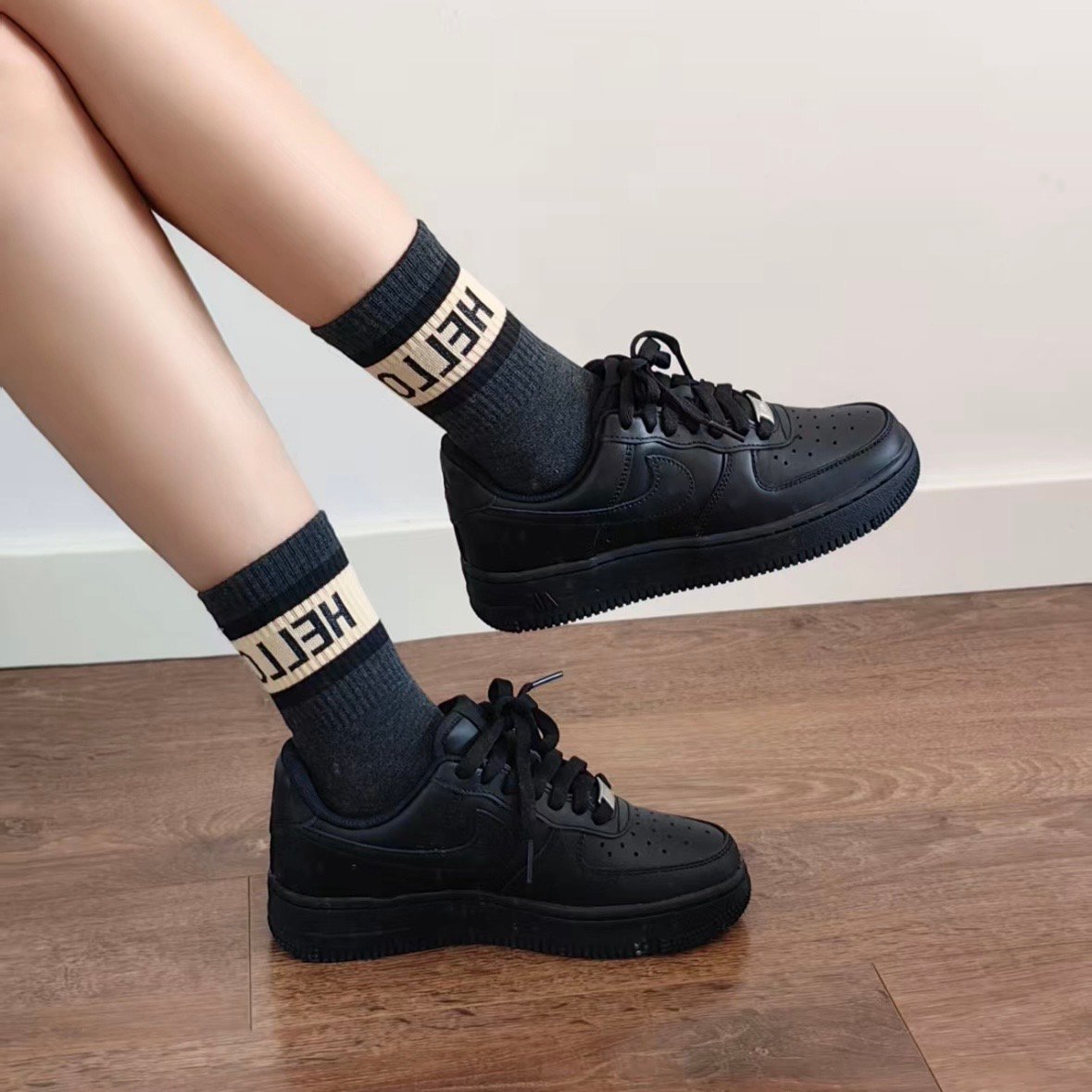 【現貨】NIKE AIR FORCE 1 TRIPLE BLACK 黑｜DD8959-001 CW2288-001