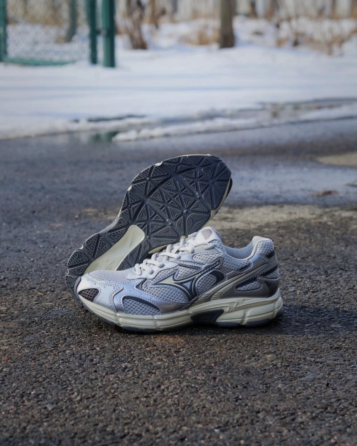 【爆款！預訂】MIZUNO SPEED 2K 冰川灰 銀灰復古美津濃｜D1GH222917