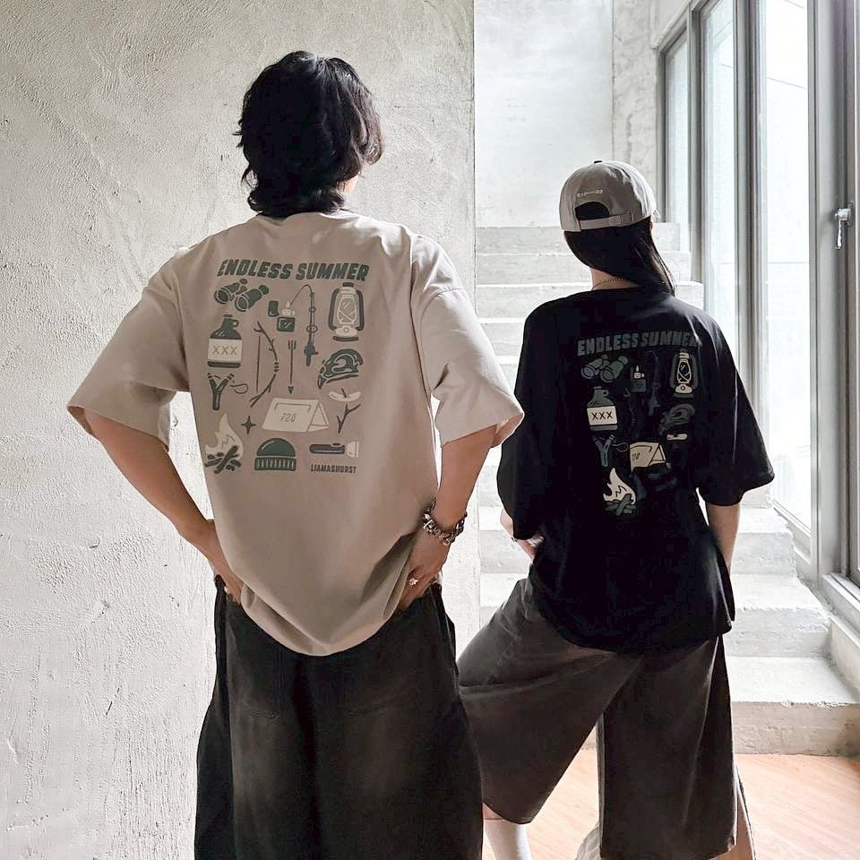 【現貨】endless summer野營工具短T