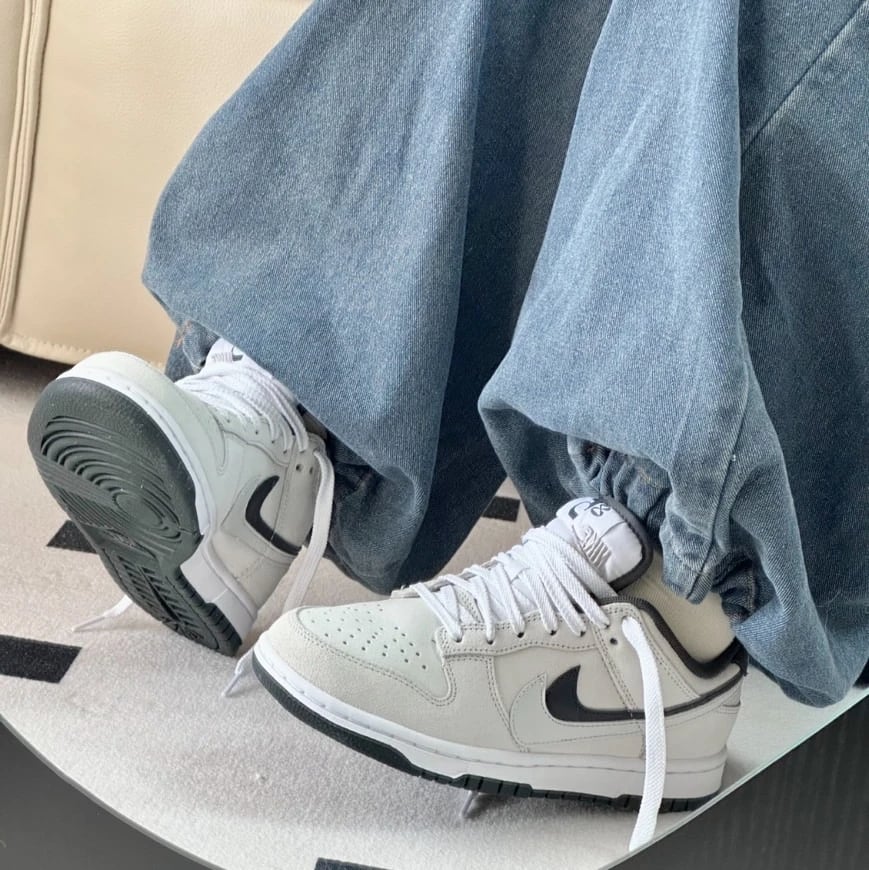 【現貨】Nike Dunk Low SE麂皮 雙勾 灰白｜HV1800-101