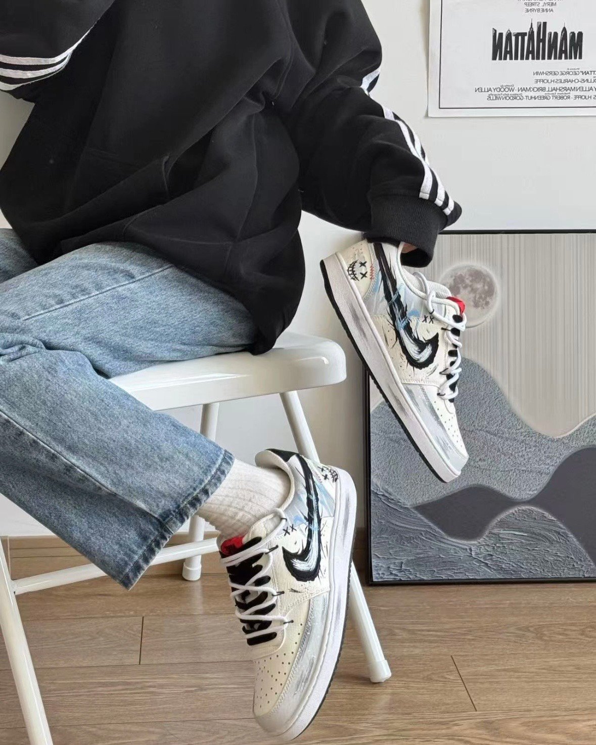 【訂製款】Nike Court Vision 1 調皮惡作劇