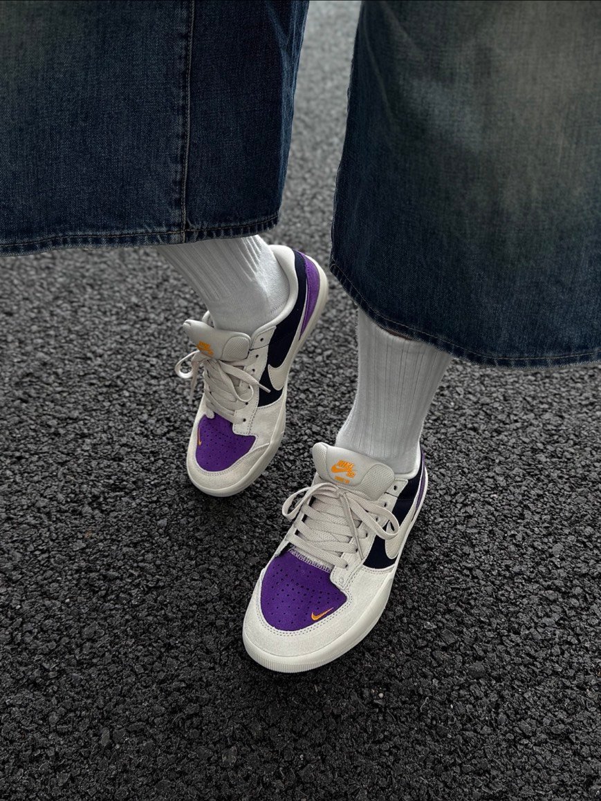 【國外折扣連線!】Nike SB Force 58 反轉紫金 小倒勾 復古休閒鞋｜DV5477-403