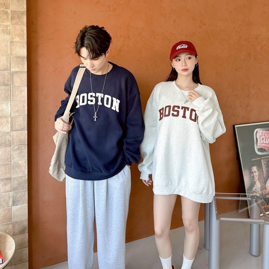 【現貨】BOSTON印花大學T