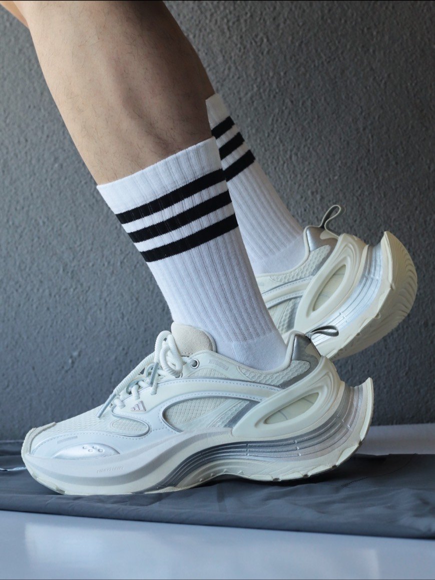 【爆款!新品】ADIDAS XLG SPEED 3.0 復古老爹鞋 白銀｜JS4992