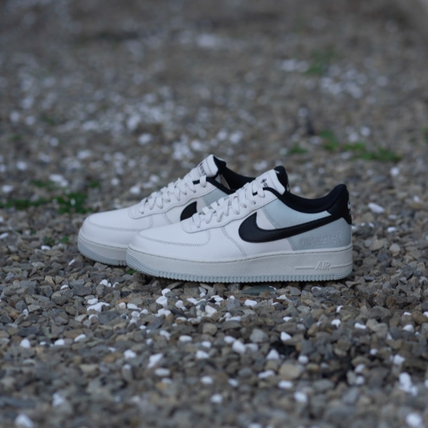 【升級防水版】Nike Air Force 1 Low GORE-TEX "Phantom" 白冰藍 復古休閒鞋 男款｜CK2630-004