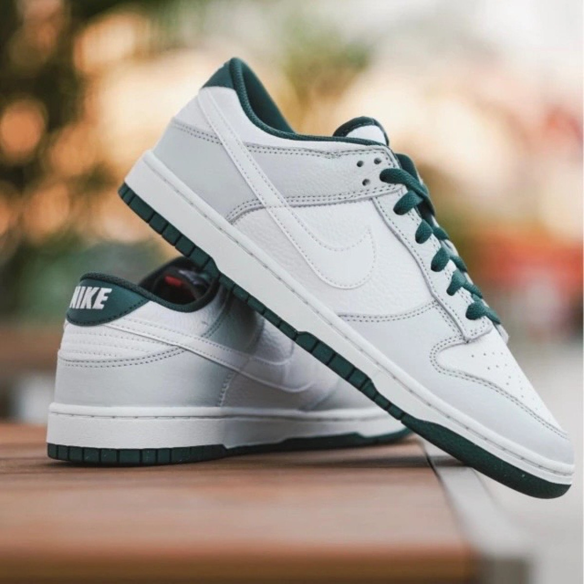 【現貨】Nike Dunk 煙灰墨綠 灰白綠底｜HF2874-001