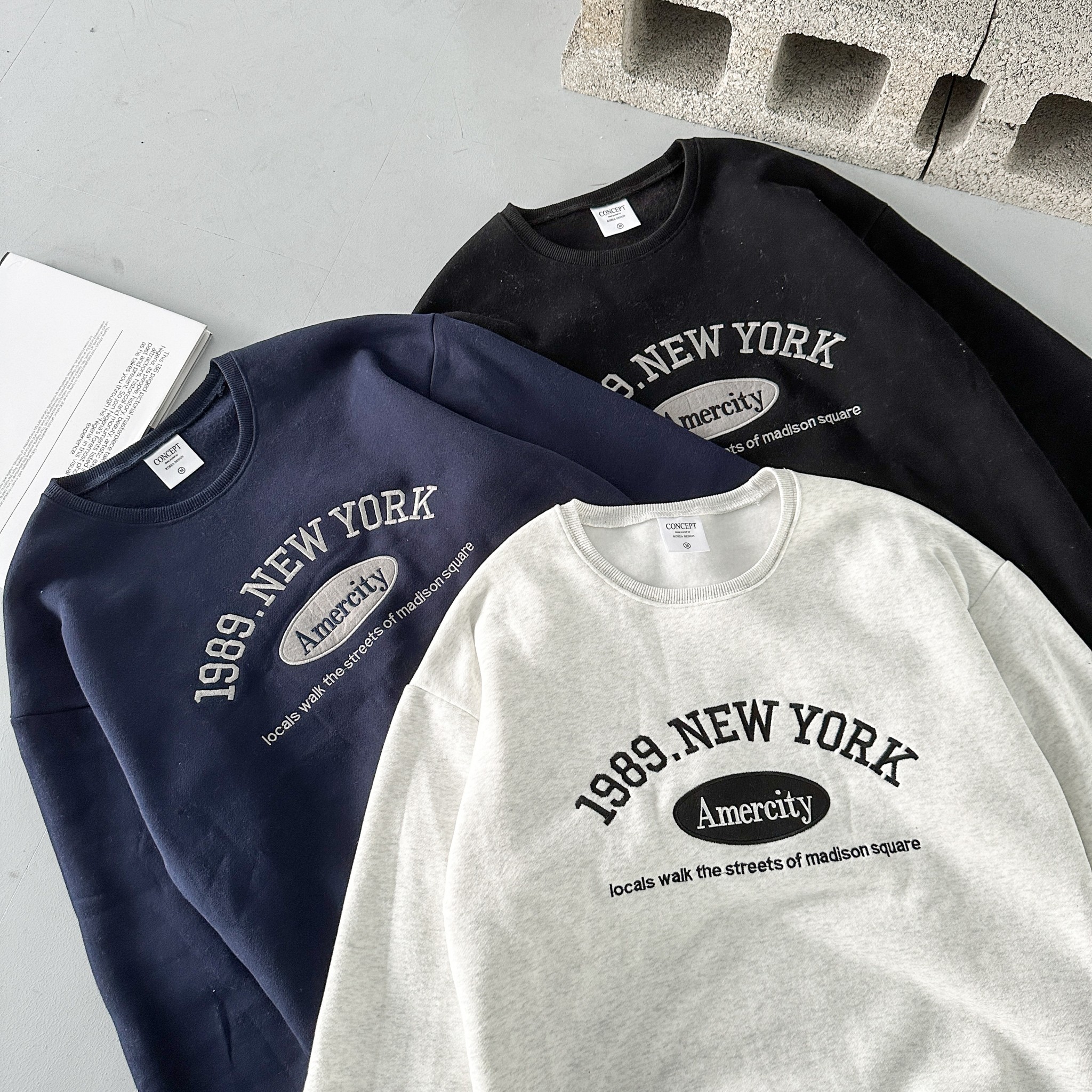 【現貨】刺繡Amercity大學T