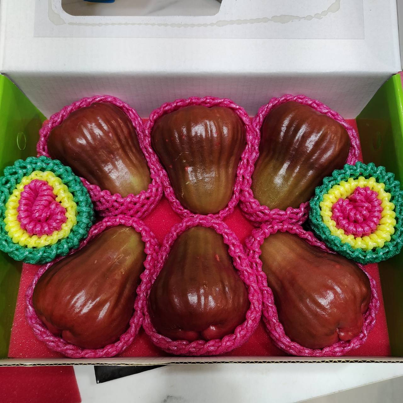 黑糖芭比蓮霧｜色澤深紅・清脆多汁・冷藏配送