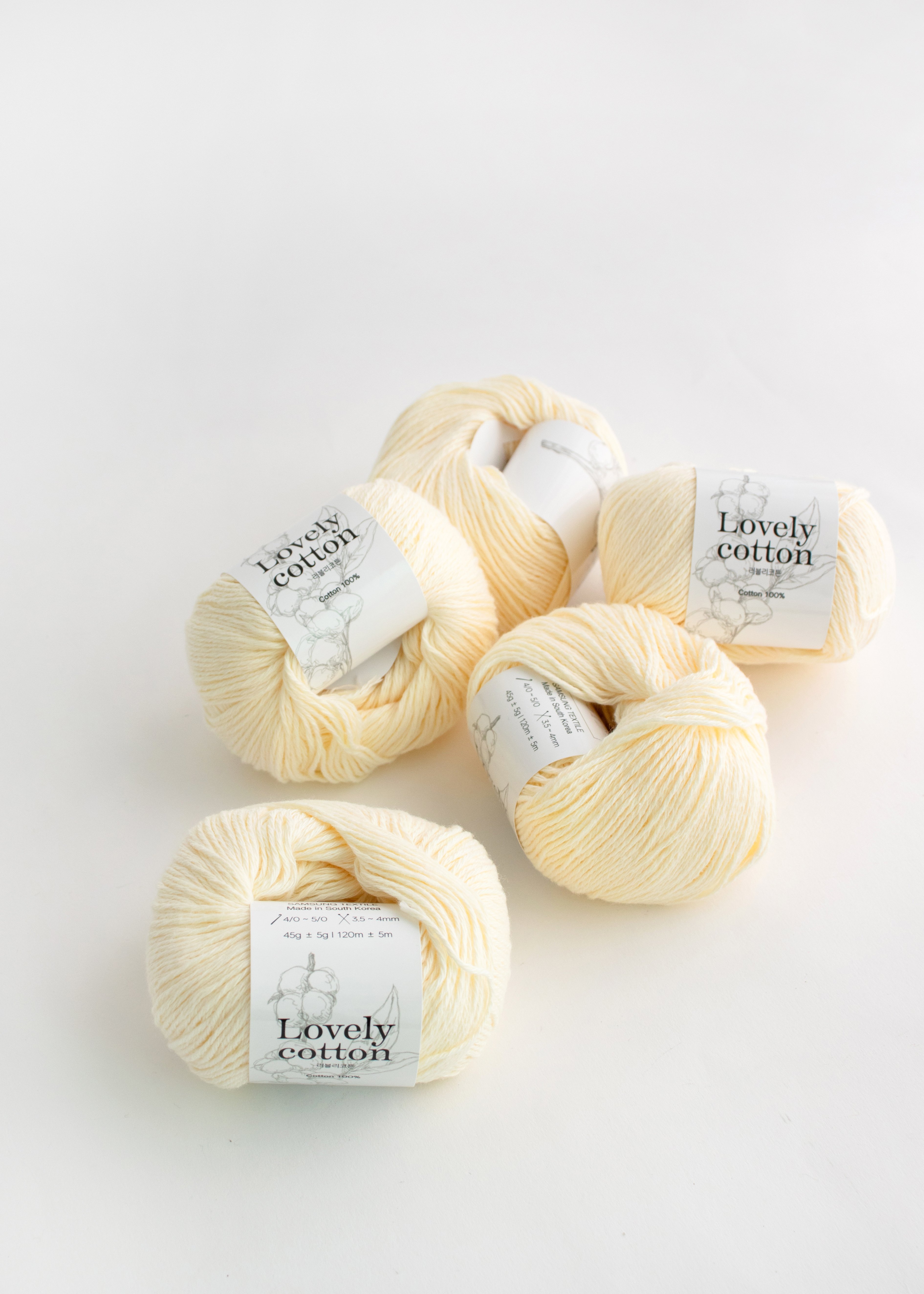 【Yarn-a】Lovely cotton 45g