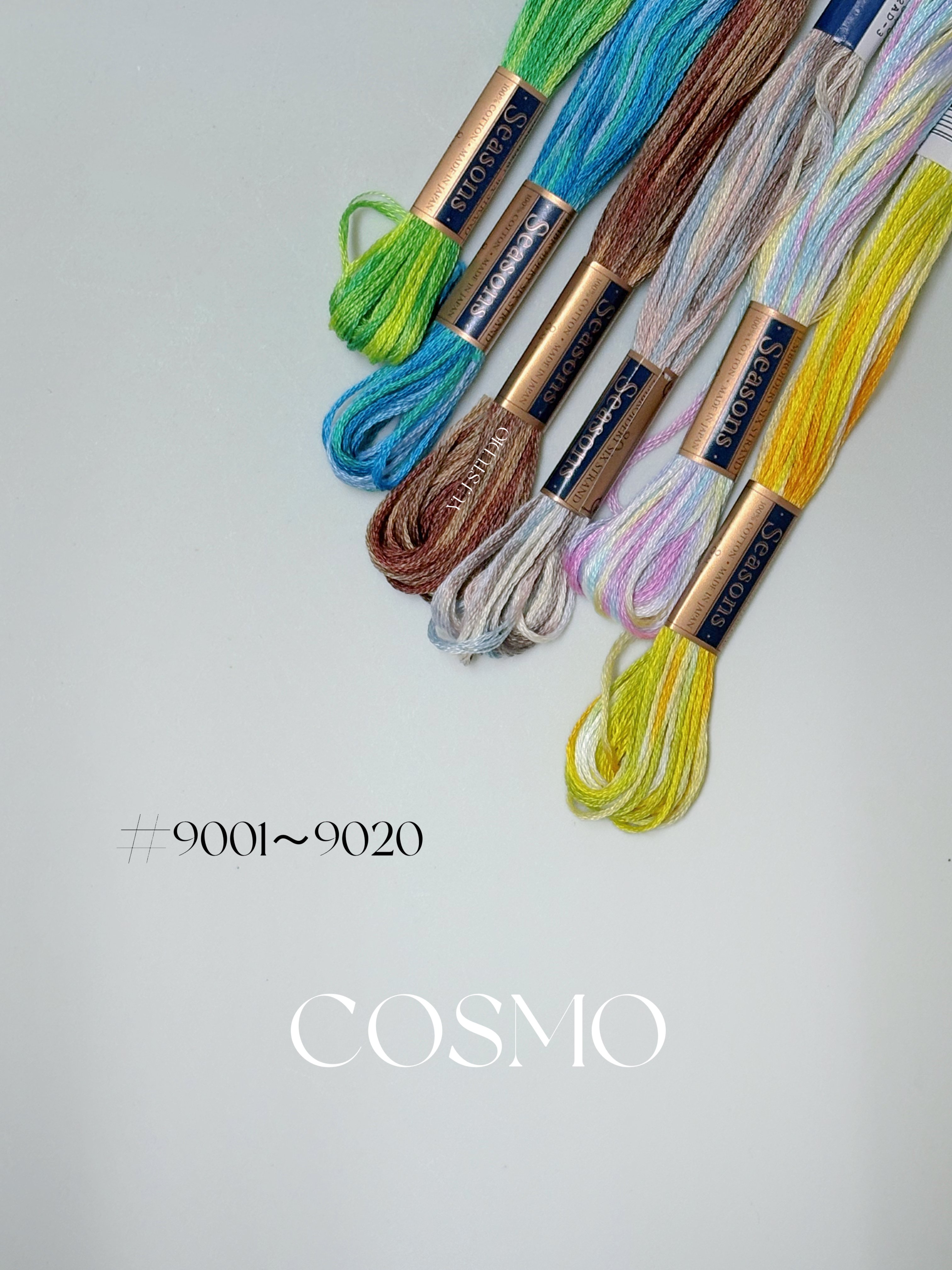 COSMO SEASON 日本原裝進口【 緞染刺繡線 】25番