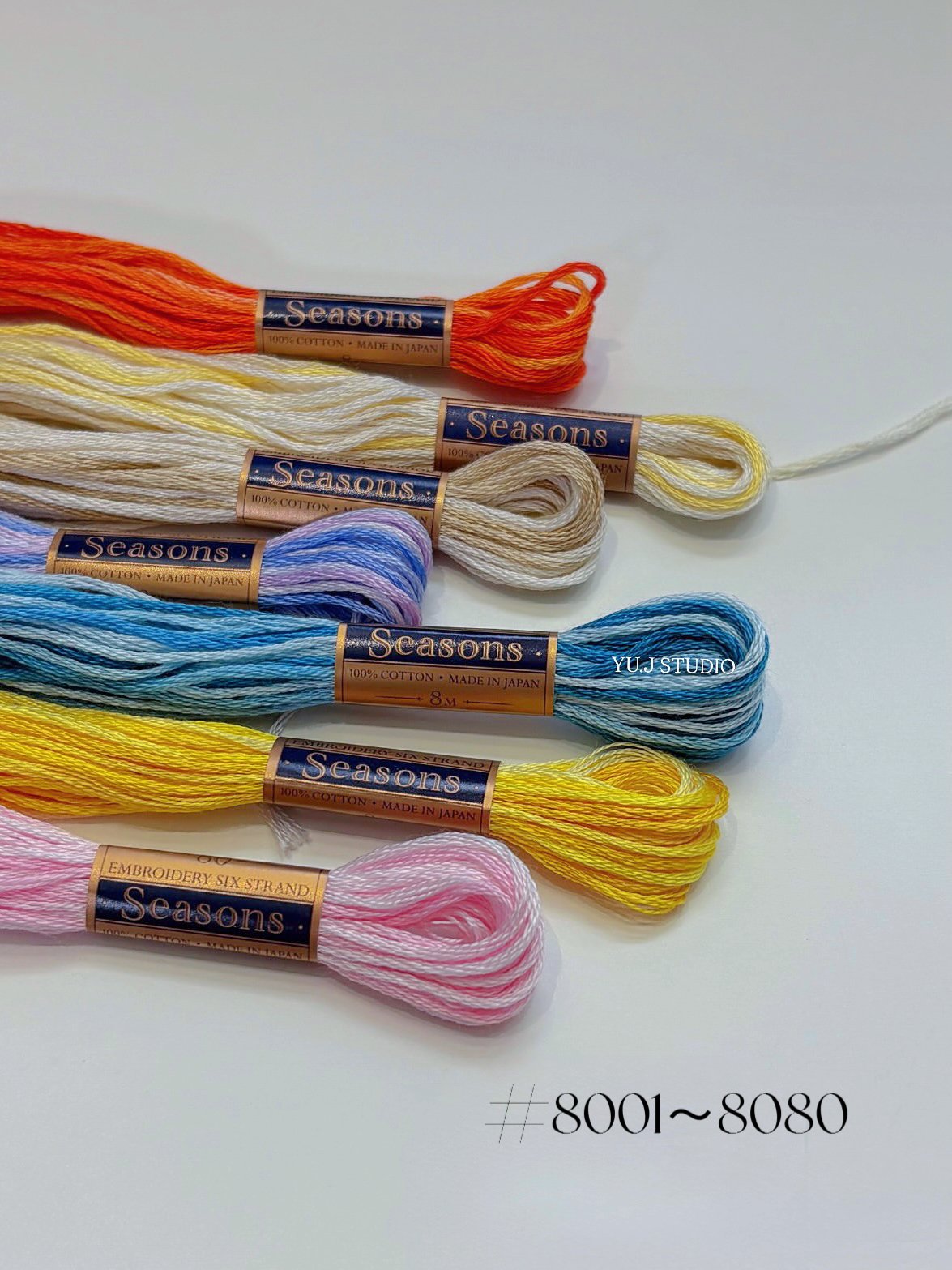 COSMO SEASON 日本原裝進口【 緞染刺繡線 】25番