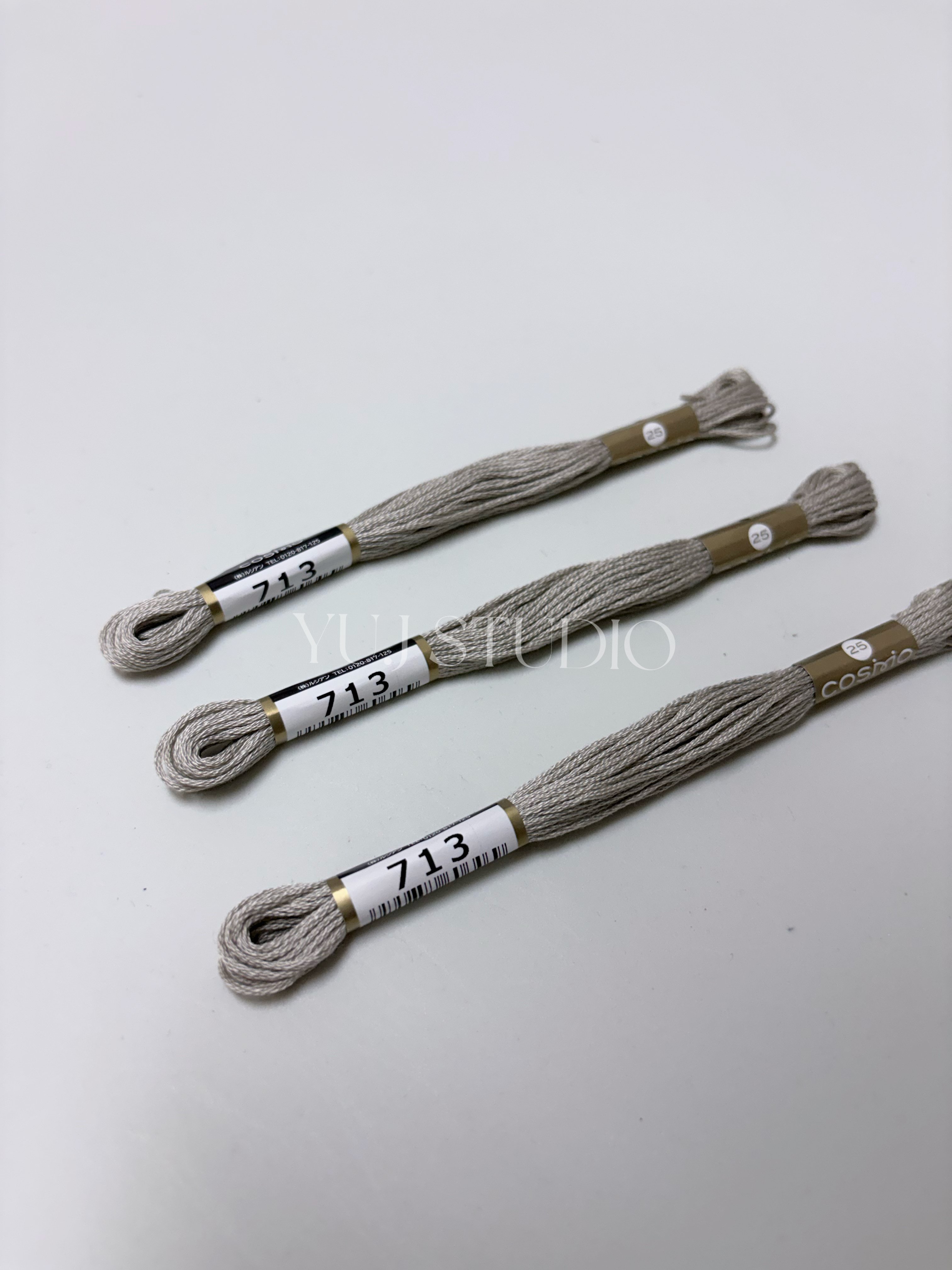 日本原裝進口COSMO 25番繡線 [色號713-843] 區間