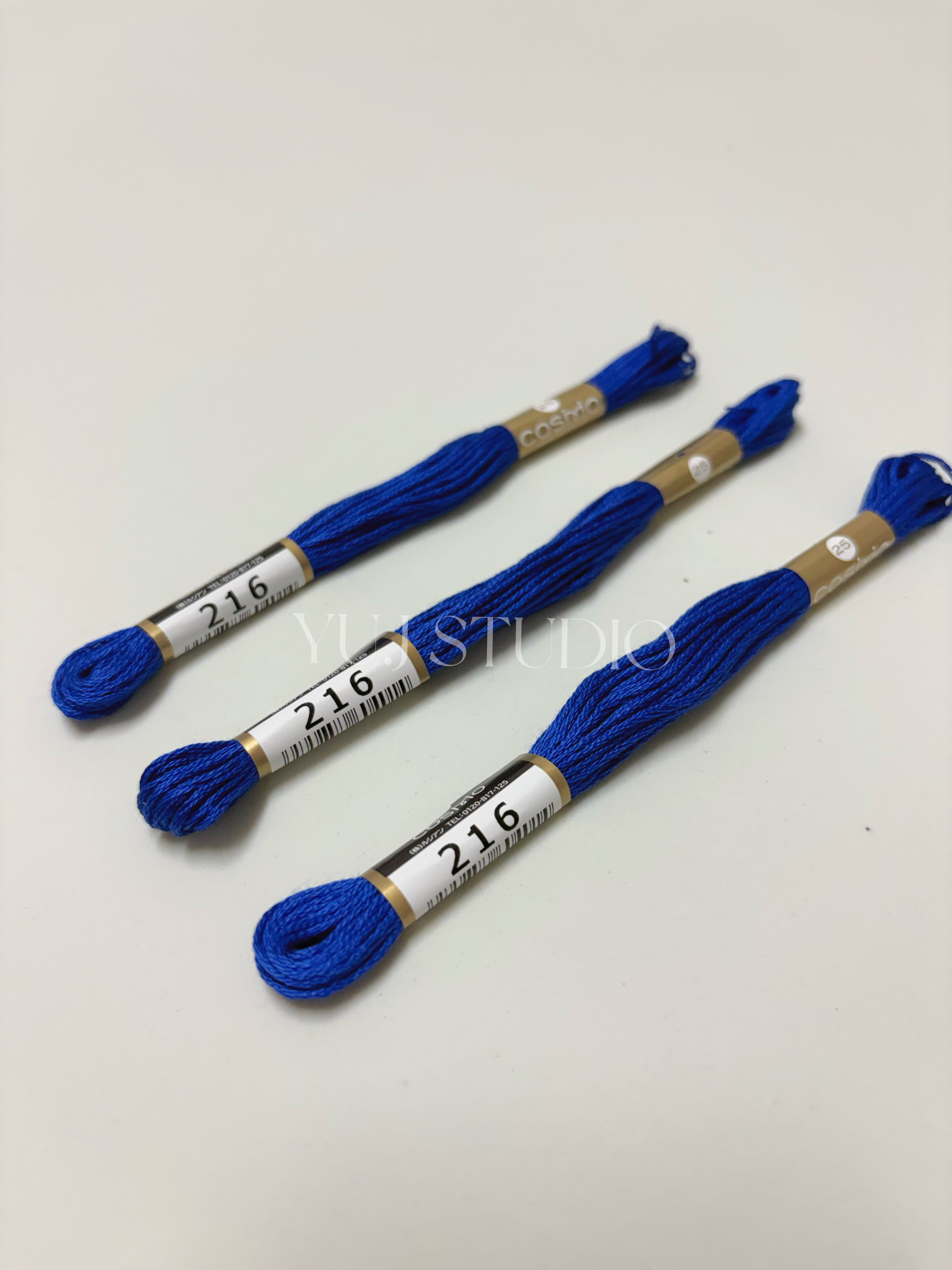 日本原裝進口COSMO 25番繡線 [色號216-269] 區間