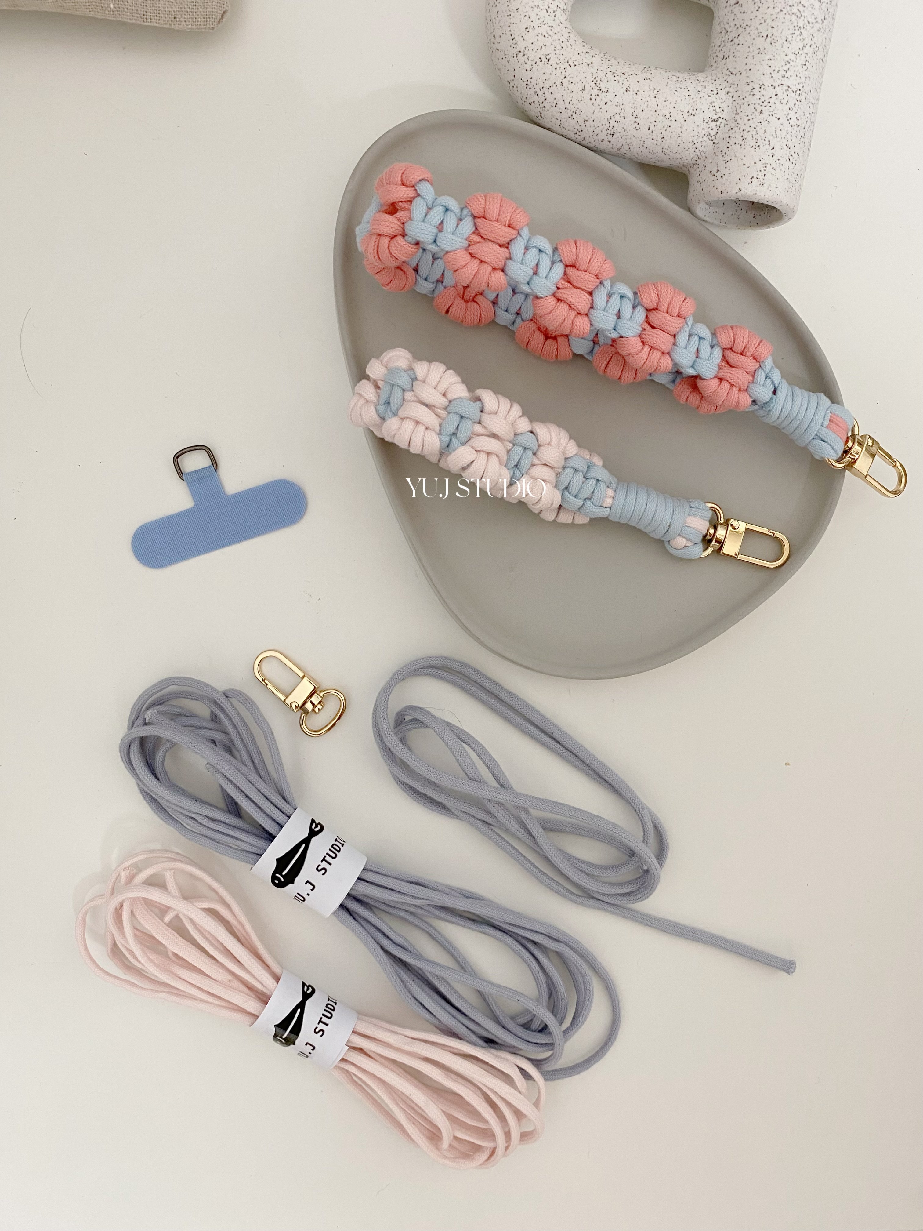 《材料包》蝴蝶結手腕繩（附影片）